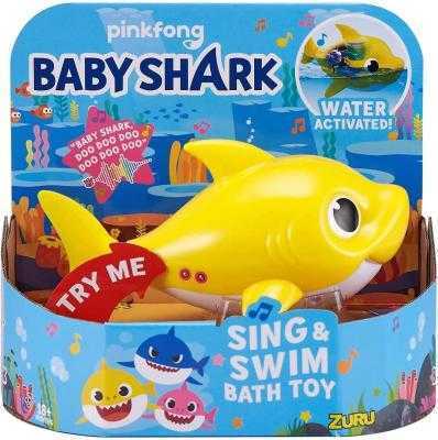 ZURU Juguete de baño eléctrico Baby Shark（Amarillo）